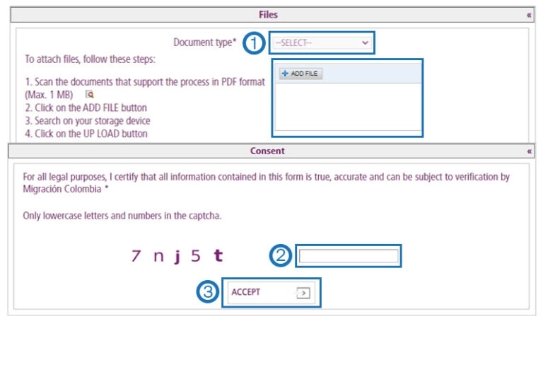 Add the ID in PDF format