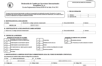 F4 Exchange Form Correction
